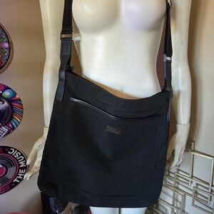Gucci Black Crossbody Messenger Bag.